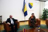 Deputy Chair of the Committee on Foreign Affairs of the House of Representatives of the PABiH Sabina Ćudić met with the Non-Resident Ambassador of the Republic of Armenia to BiH